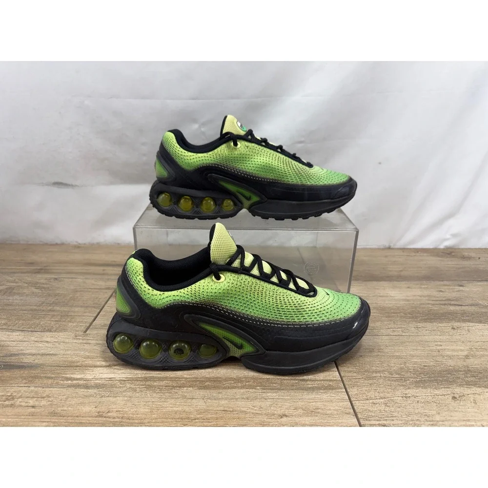 Nike Air Max Dn Volt Black Neon Green Mens Sneakers HV3521-700 Size 7.5